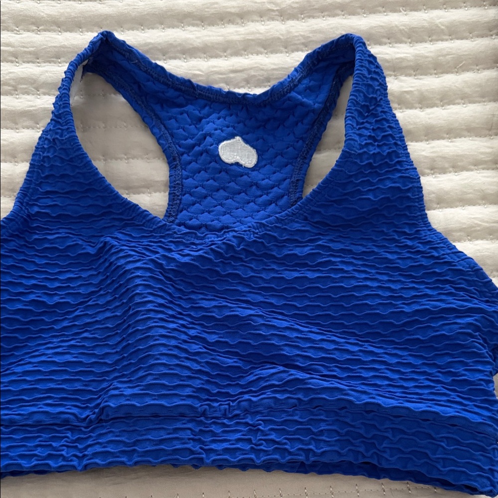 Vibrant Blue Women's Sports Bra